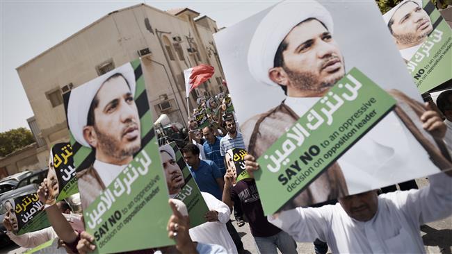 Bahraini pro-Salman protesters
