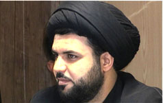 حجت‌الاسلام  سيد محمد‌باقر طباطبايي رييس اداره اوقاف و امور خيريه شهرستان ساوه