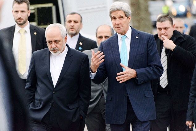 Zarif, Kerry