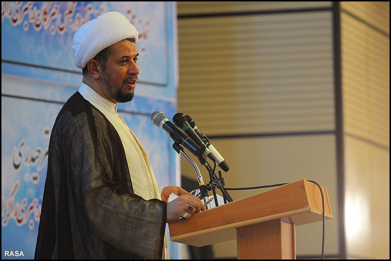 حجت الاسلام محمود محمدزاده ، مسؤول شوراي سياست گذاري ائمه جمعه خوزستان