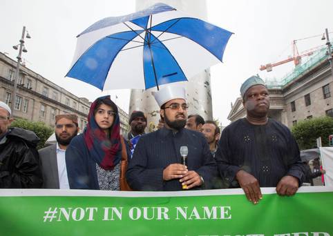 برگزاري تظاهرات ضد داعش از سوي مسلمانان ايرلند