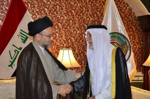 Iraq Endowment leaders, Shaykh
al-Hamim & Hujjat al-Islam al-Mousawi