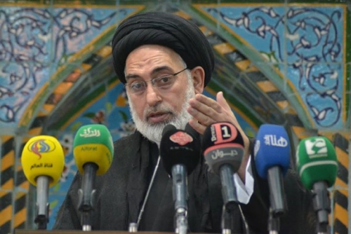 إمام جمعة النجف الاشرف السيد صدر الدين القبانجي