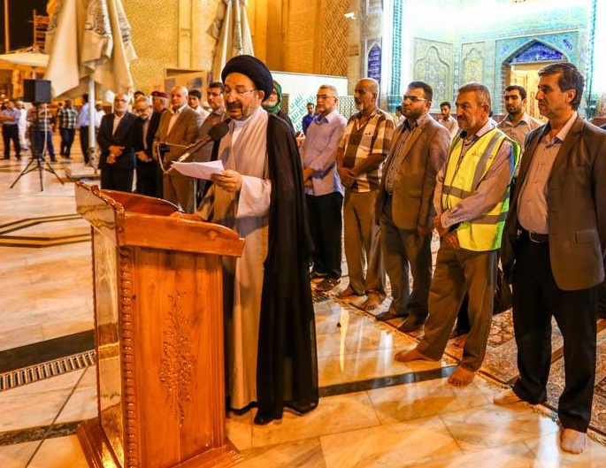 الامين العام للعتبة العلوية المقدسة السيد نزار هاشم حبل المتين