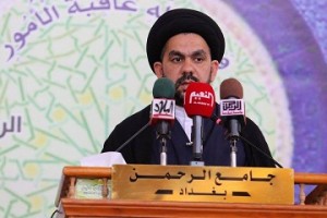 خطيب جمعة بغداد السيد رسول الياسري