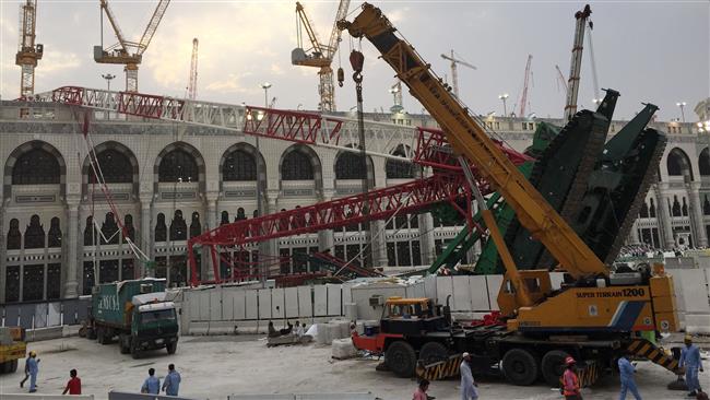 Mecca crane collapse