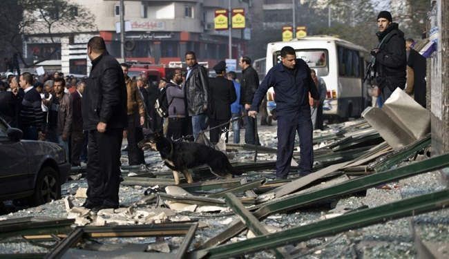 انفجار در قاهره مصر