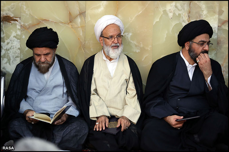 بزرگداشت جانباختگان فاجعه منا در مسجد اعظم قم