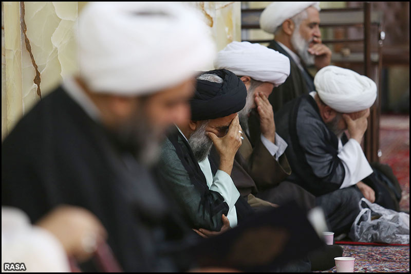 بزرگداشت جانباختگان فاجعه منا در مسجد اعظم قم