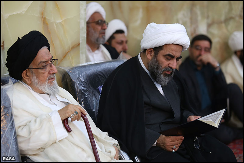 بزرگداشت جانباختگان فاجعه منا در مسجد اعظم قم