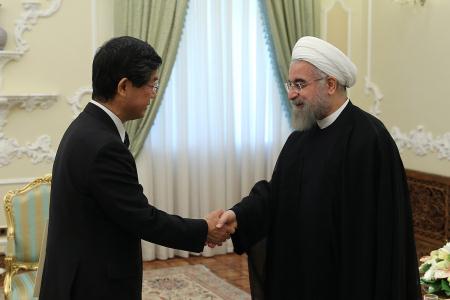 روحاني در ديدار سفير ژاپن