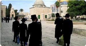 يورش يهوديان تندرو به مسجد الاقصي