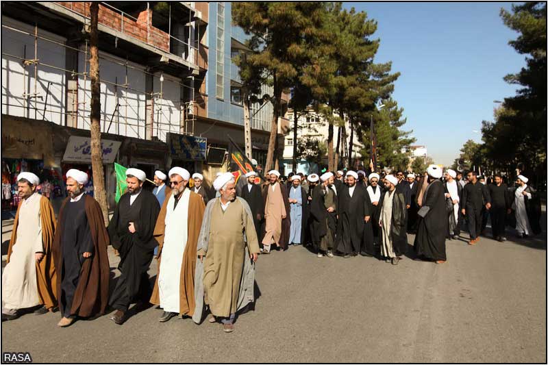  عالمي سامراج مخالف دن پر ايراني طلباء کا مظاھرہ 