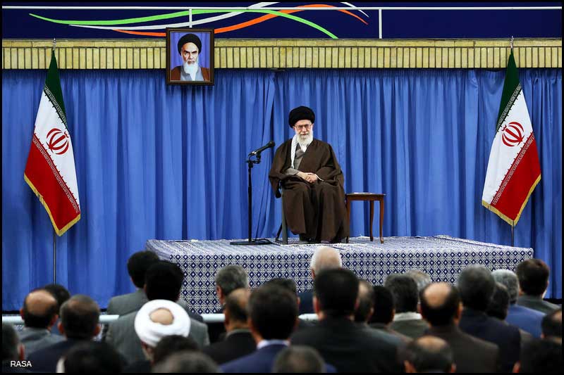 يونيورسٹيز، ريسرچ سنٹرز، ادارہ سائنس اور ٹيکنالوجي کے ذمہ داروں کي رھبر انقلاب سے ملاقات 