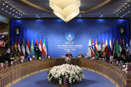 روحاني در در مجمع سران کشورهاي صادرکننده گاز