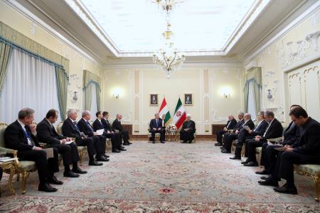 روحاني در ديدار نخست وزير مجارستان