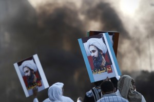 تظاهرات بحريني ها در اعتراض به اعدام شيخ نمر