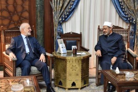ابراهيم الجعفري وزير خارجه عراق و شيخ الازهر مصر