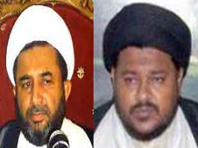 حجج الاسلام عارف حسين واحدي اور سيد ناظر عباس تقوي