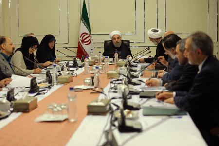 روحاني در جلسه شوراي عالي حفاظت محيط زيست