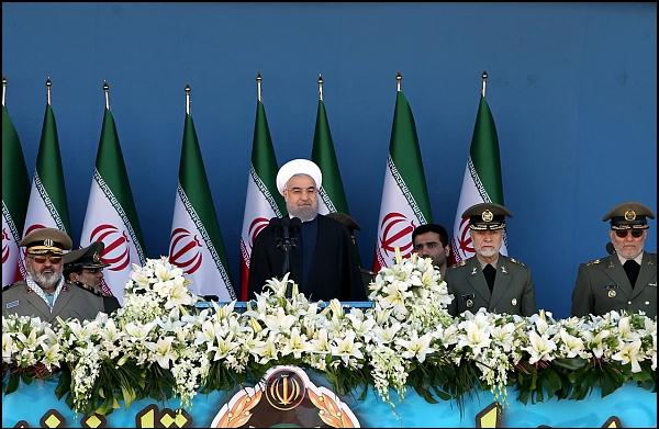 مليٹري ڈے پر ڈاکٹر حسن روحاني کا خطاب 