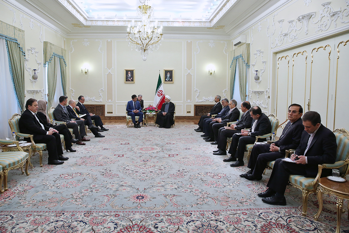 روحانی در دیدار معاون رییس جمهور اروگوئه