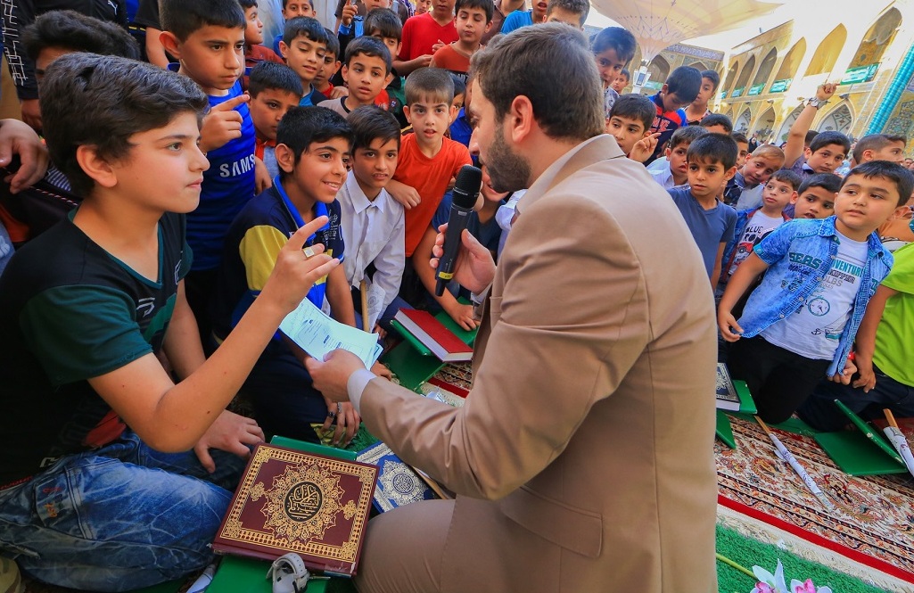 برنامه‎های فرهنگی ماه رجب ویژه کودکان در حرم امام علی