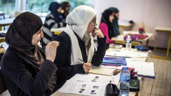 Muslim woman in Europe