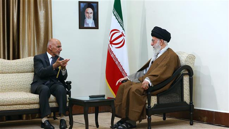 رہبر انقلاب اسلامی اور اشرف غنی