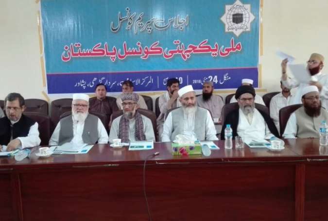 ملی یکجہتی کونسل کی سپریم کونسل کا اجلاس 