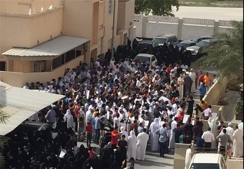 تجمع کفن‌پوشان بحرینی