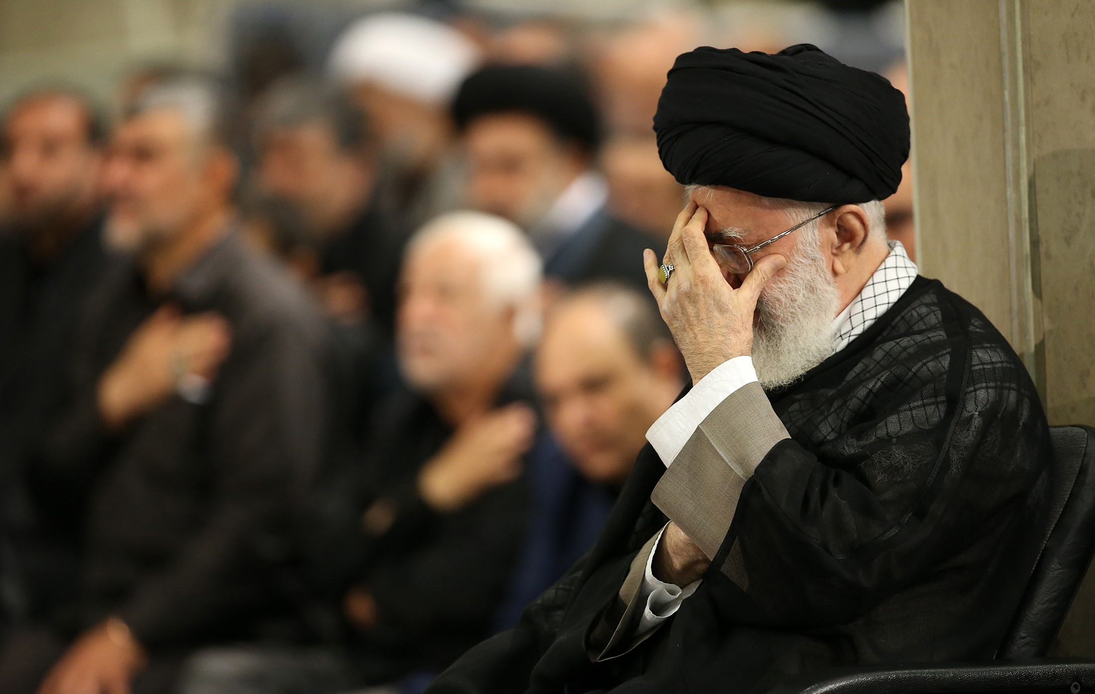 حسینیہ امام خمینی میں مجلس 