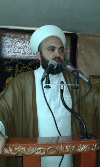 امام مسجد الغفران في صيدا الشيخ صهيب حبلي
