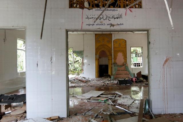 تخریب دومین مسجد میانمار 