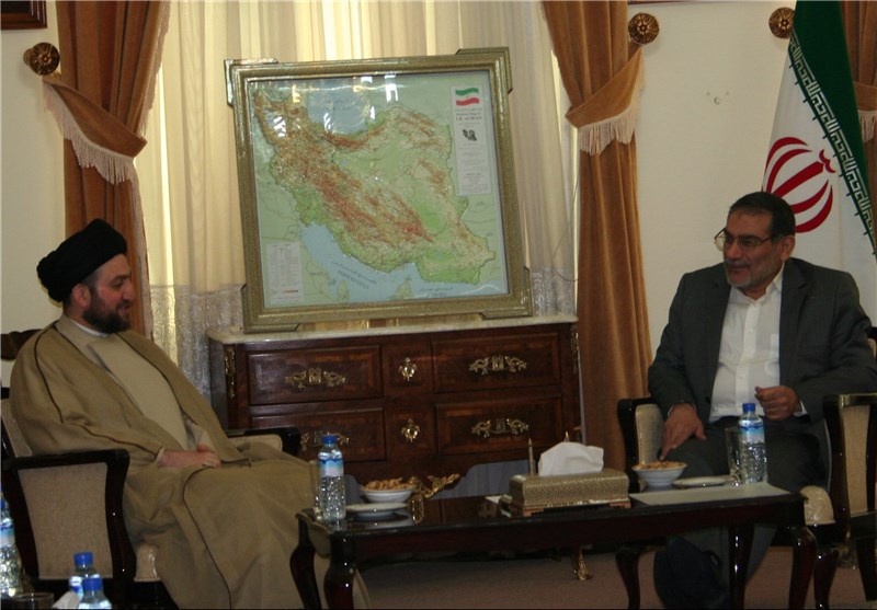 Ali Shamkhani meets Ammar Hakim