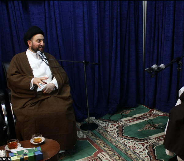دیدار عمار حکیم با آیت الله نوری همدانی