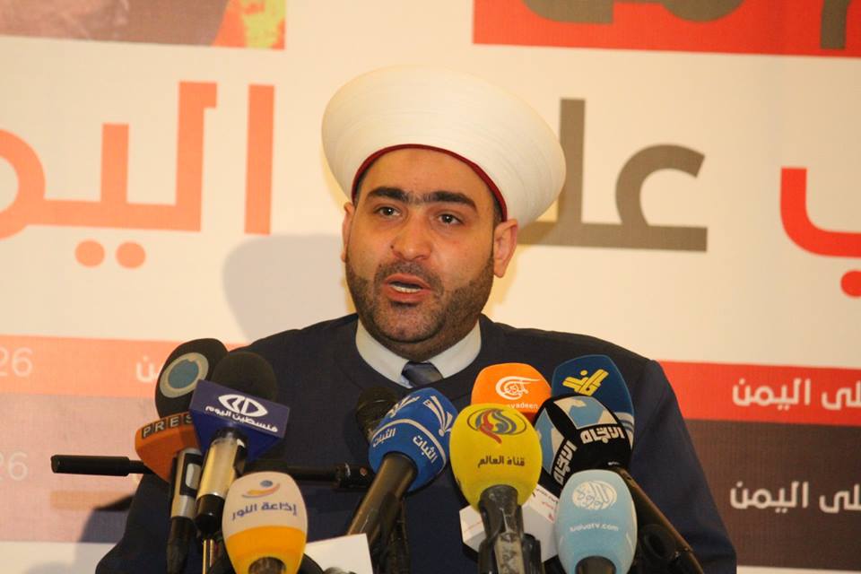 رئيس جمعية " قولنا والعمل " اللبنانية الشيخ أحمد القطان