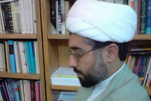 حجت الاسلام محمد رضا آتشین صدف عضو انجمن قلم حوزه علمیه قم