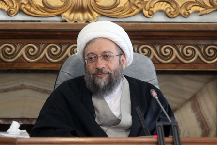 رئیس السلطة القضائیة اية الله املي لاريجاني

