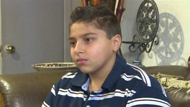 دانش‌آموز مسلمان 12 ساله در آمریکا