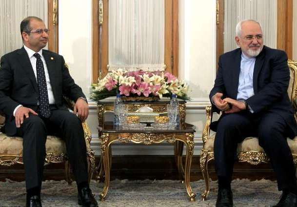 Dr. Zarif meets with Iraq parliament Speaker Salim al-Jabouri