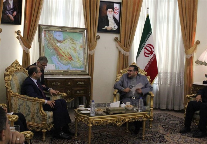 Ali Shamkhani and Salim al-Jabouri