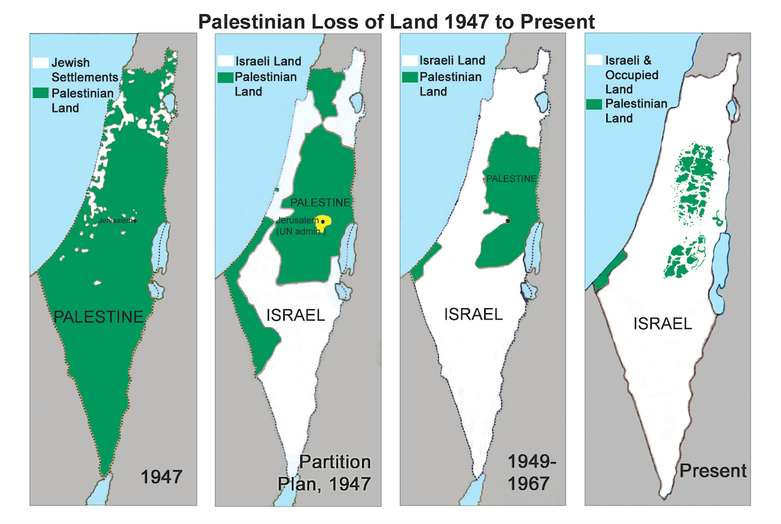 Palestine map
