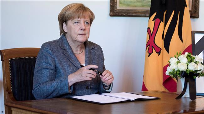 German Chancellor Angela Merkel