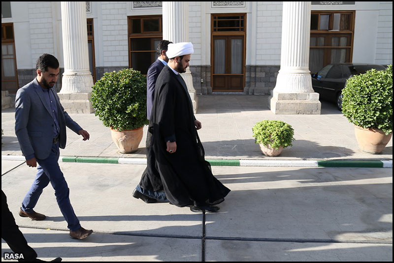 لاریجانی در دیدار دبیرکل مقاومت اسلامی نُجَباء