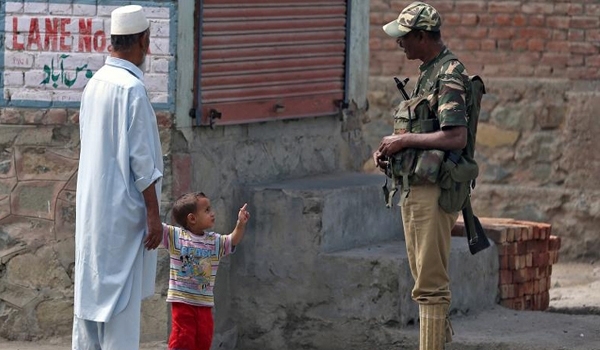 Indian-controlled Kashmir region
