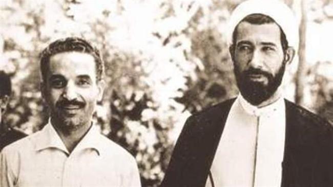 Late Iranian President Mohammad Ali Rajaei (L) and Prime Minister Mohammad Javad Bahonar (file photo)