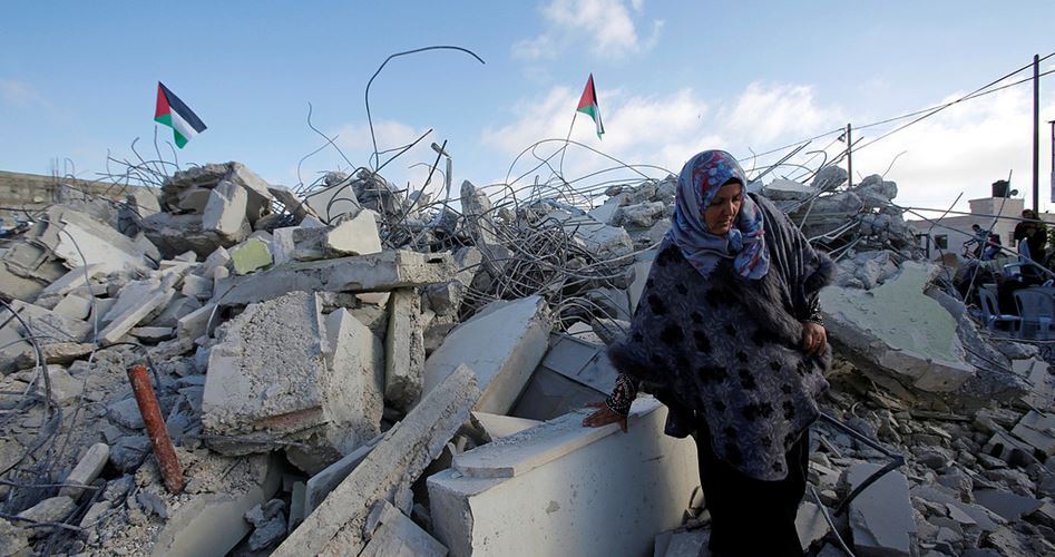 فلسطینیوں کے گھر مسمار