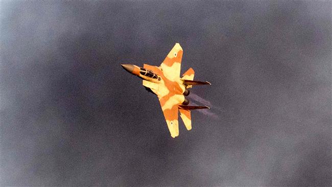 An Israeli F-15 fighter jet