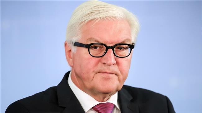 German Foreign Minister Frank-Walter Steinmeier gives a press conference in Berlin, September 8, 2016. (AFP)